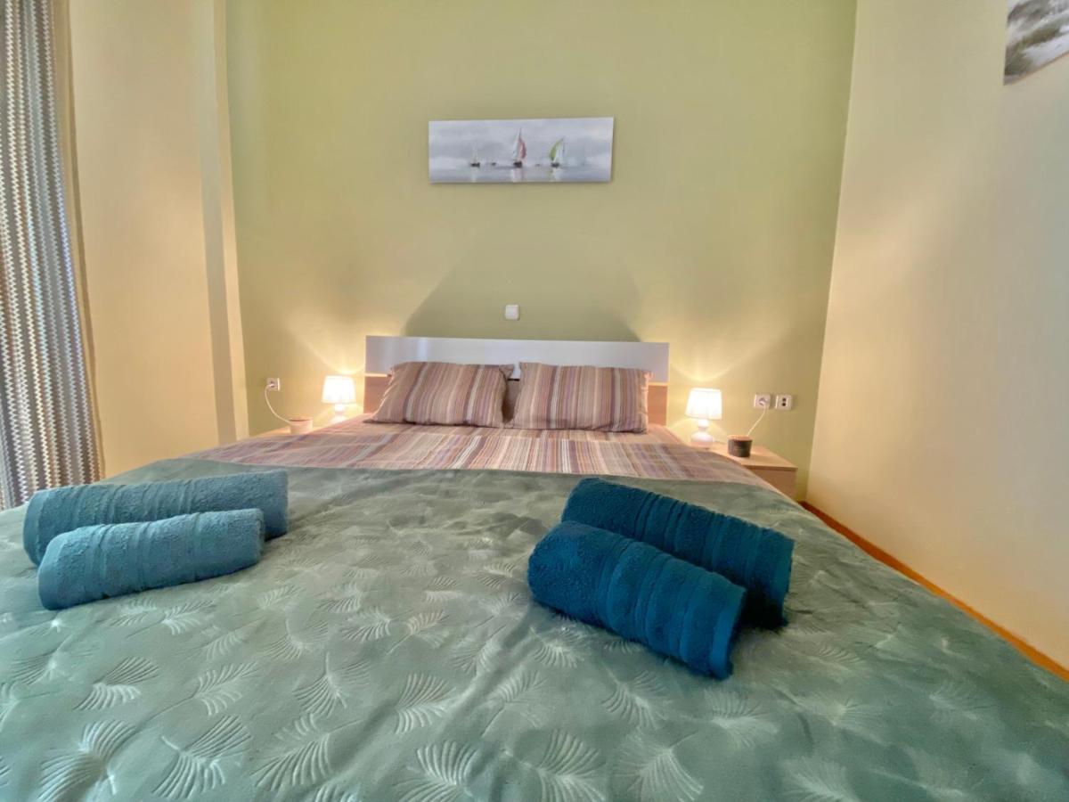 George & Nia Apartment - Central Kavala With Panoramic Terrace View Exterior photo